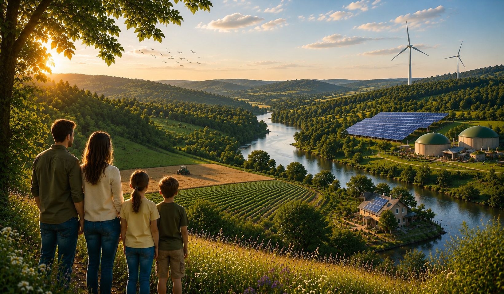Particuliers contribuant à des actions environnementales réelles et à des projets bas carbone