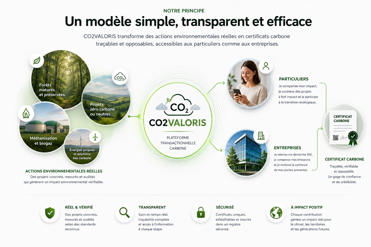 Principe de fonctionnement CO2VALORIS